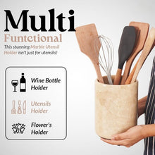 Load image into Gallery viewer, Marble Utensil Holder - Home Accessories
