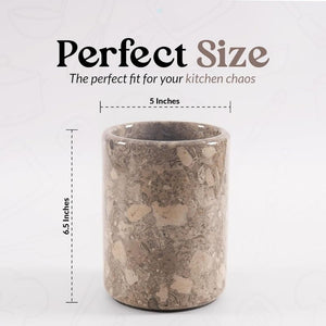 Marble Utensil Holder - Home Accessories