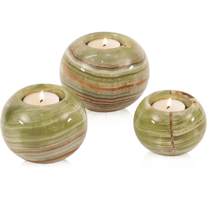 Set of 3 Tealight Candle holder