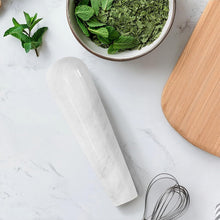 Load image into Gallery viewer, Marble Pestle for Grinding Spices, Herbs &amp; Garlic Durable Kitchen Tool
