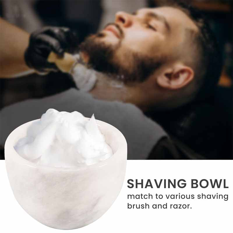 Radicaln Marble Shaving Cream Bowl