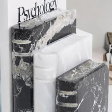 Load image into Gallery viewer, bookend , marble bookend, home decor
