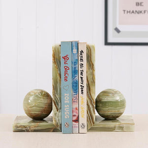 bookends, marble bookends, decorative bookends 