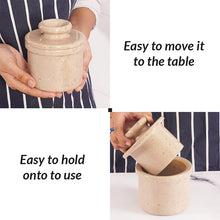 Load image into Gallery viewer, butter crock , butter dish, butter bell
