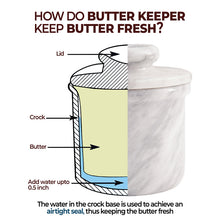 Load image into Gallery viewer, butter crock , butter dish, butter bell
