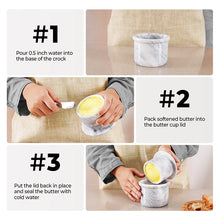 Load image into Gallery viewer, butter crock , butter dish, butter bell
