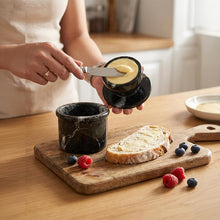 Load image into Gallery viewer, Marble Butter Dish - Butter Crock
