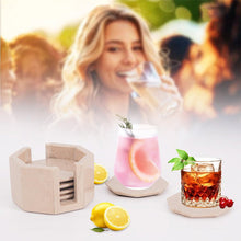 Load image into Gallery viewer, drink coasters, table decor , coaster sets
