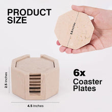 Load image into Gallery viewer, drink coasters, table decor , coaster sets
