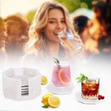 Load image into Gallery viewer, drink coasters, table decor , coaster sets
