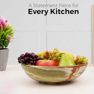 fruit bowl, kitchen counter top