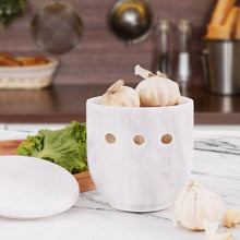 Load image into Gallery viewer, garlic storage, garlic container , garlic holder
