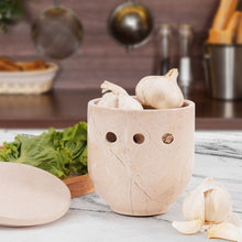 Load image into Gallery viewer, garlic storage, garlic container , garlic holder
