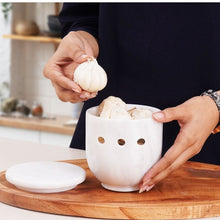 Load image into Gallery viewer, garlic storage, garlic container , garlic holder
