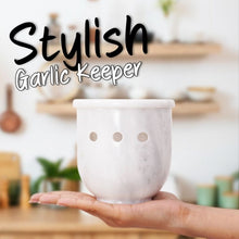 Load image into Gallery viewer, garlic storage, garlic container , garlic holder

