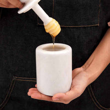 Load image into Gallery viewer, honey jar, honey jar with dipper
