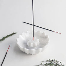 Load image into Gallery viewer, Radicaln Marble Incense palo Santo Holder Easily Grab Incense- Incense Burner for Home décor
