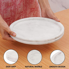 Load image into Gallery viewer, marble serving tray, bathroom tray, coffee table tray, decorative tray

