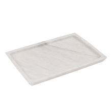 Load image into Gallery viewer, marble serving tray, bathroom tray, coffee table tray, decorative tray
