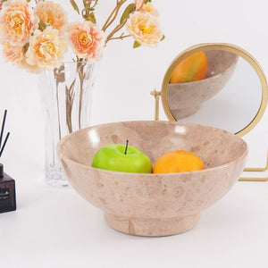  serving bowl, decorative bowl , marble fruit bowl