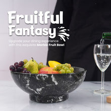 Load image into Gallery viewer,  serving bowl, decorative bowl , marble fruit bowl
