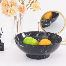 Load image into Gallery viewer,  serving bowl, decorative bowl , marble fruit bowl
