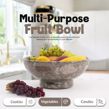 Load image into Gallery viewer,  serving bowl, decorative bowl , marble fruit bowl
