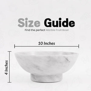  serving bowl, decorative bowl , marble fruit bowl