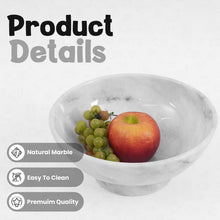 Load image into Gallery viewer,  serving bowl, decorative bowl , marble fruit bowl
