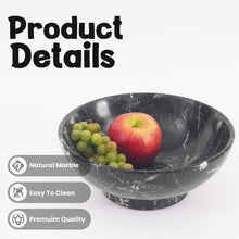 Load image into Gallery viewer,  serving bowl, decorative bowl , marble fruit bowl
