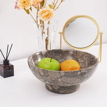 Load image into Gallery viewer,  serving bowl, decorative bowl , marble fruit bowl
