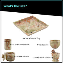 Load image into Gallery viewer, New Square Tray Set 10&quot; with Accessories
