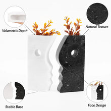 Load image into Gallery viewer, vase, flower vase, vase décor, marble vase, 
