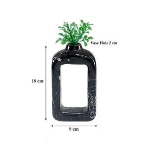 vase, flower vase, vase décor, travertine  vase