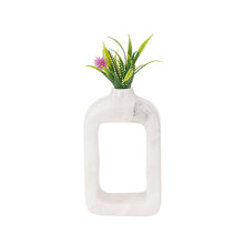 Load image into Gallery viewer, vase, flower vase, vase décor, travertine  vase
