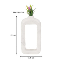 Load image into Gallery viewer, vase, flower vase, vase décor, travertine  vase
