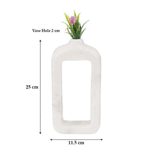 vase, flower vase, vase décor, travertine  vase