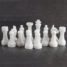 Load image into Gallery viewer, RADICALn Marble Oceanic and White Chess Figures

