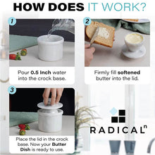 Load image into Gallery viewer, butter crock , butter dish, butter bell
